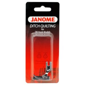 janome Ditch Quilting Foot for DB Hook Models 767 824 109 Blister Packaging